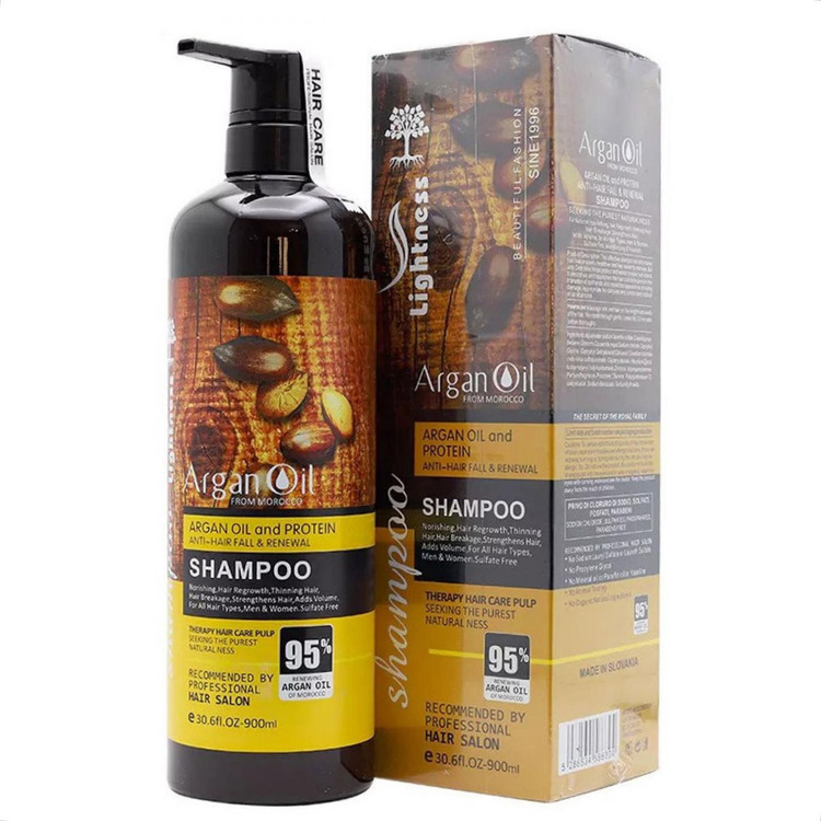 شامپو ارگان لایتنس(اصلی) با حجم 900 میل